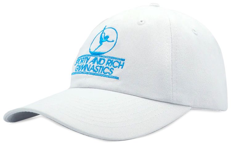 Sporty  Rich Gymnastics Hat WhiteBlue