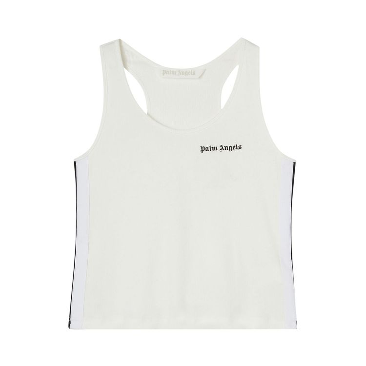 Palm Angels Classic Logo Tank Top WhiteBlack