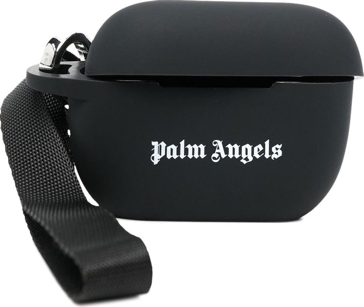 Palm Angels Classic Logo Airpods Pro Case 'Black/White'