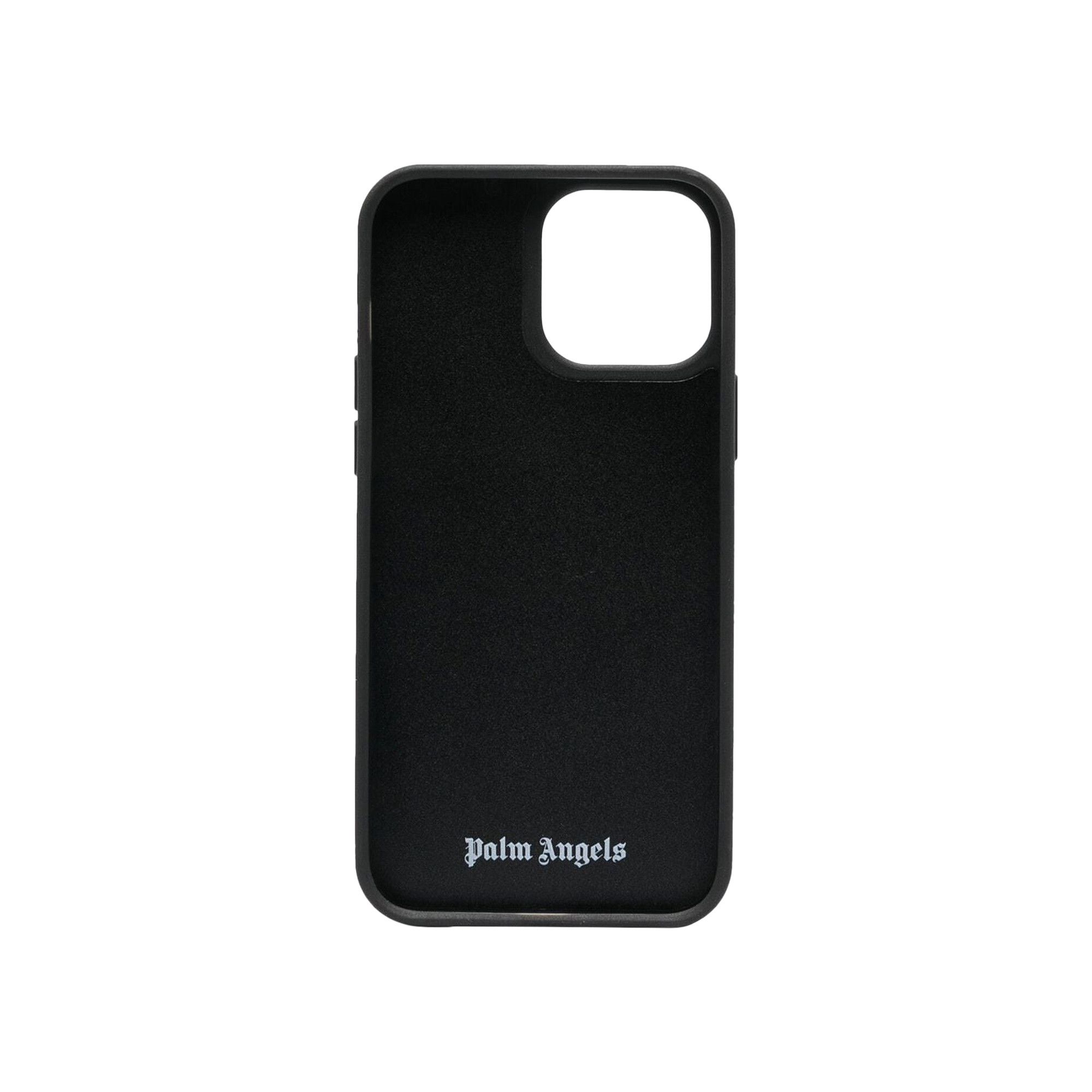 Buy Palm Angels Logo iPhone 13 Pro Max Case 'Black/White