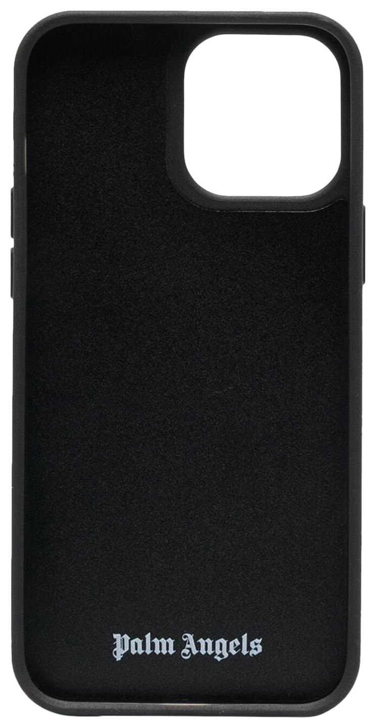 Palm Angels Logo iPhone 13 Pro Max Case BlackWhite