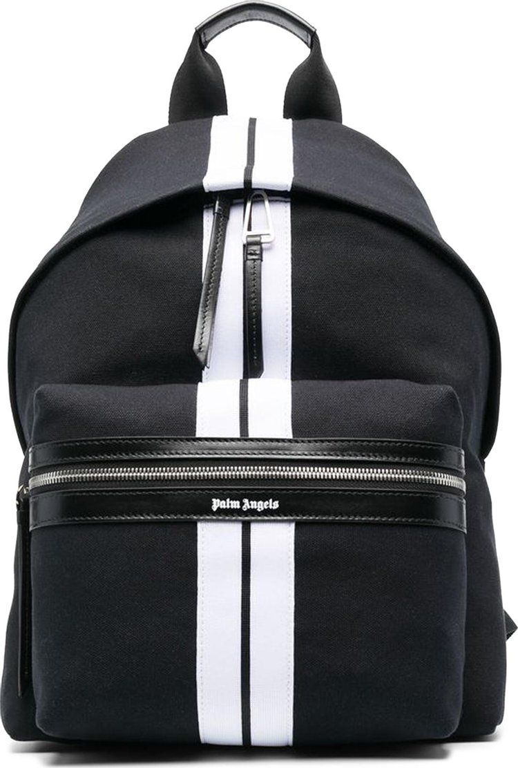 Palm Angels Venice Track Backpack 'Black/White'