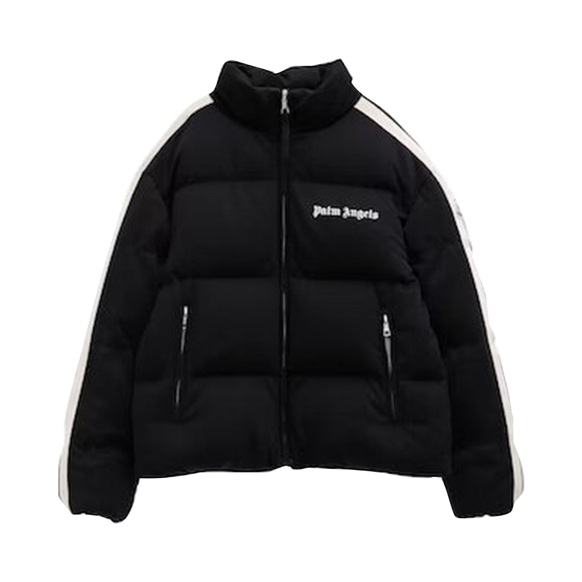 Buy Palm Angels Classic Track Down Jacket 'Black/White