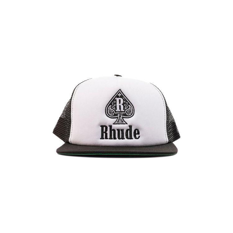 Rhude Spade Trucker Hat BlackWhite