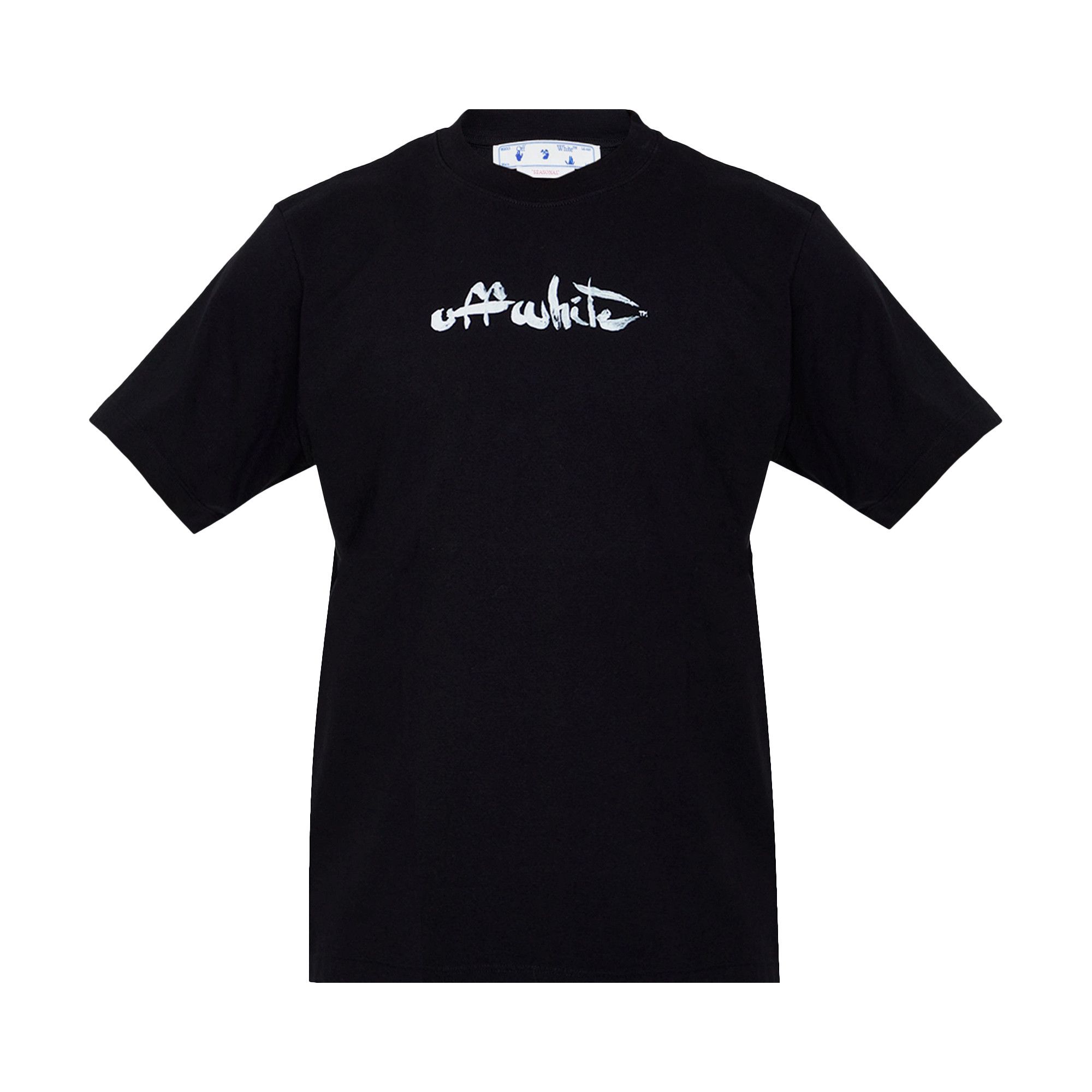 Buy Off-White Paint Arrow Slim Short-Sleeve T-Shirt 'Black/White