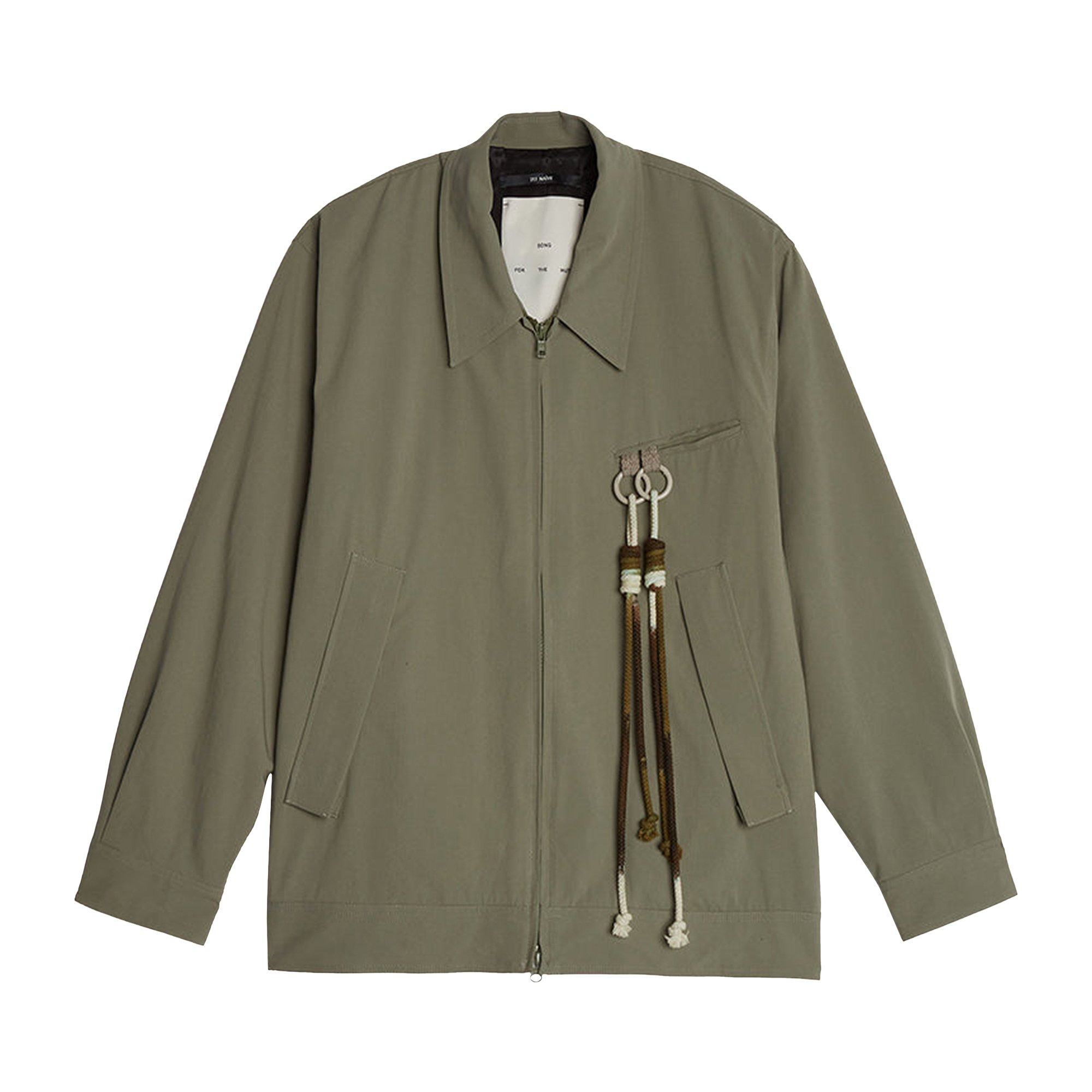 Song for the Mute Room Coach Jacket 'Olive'