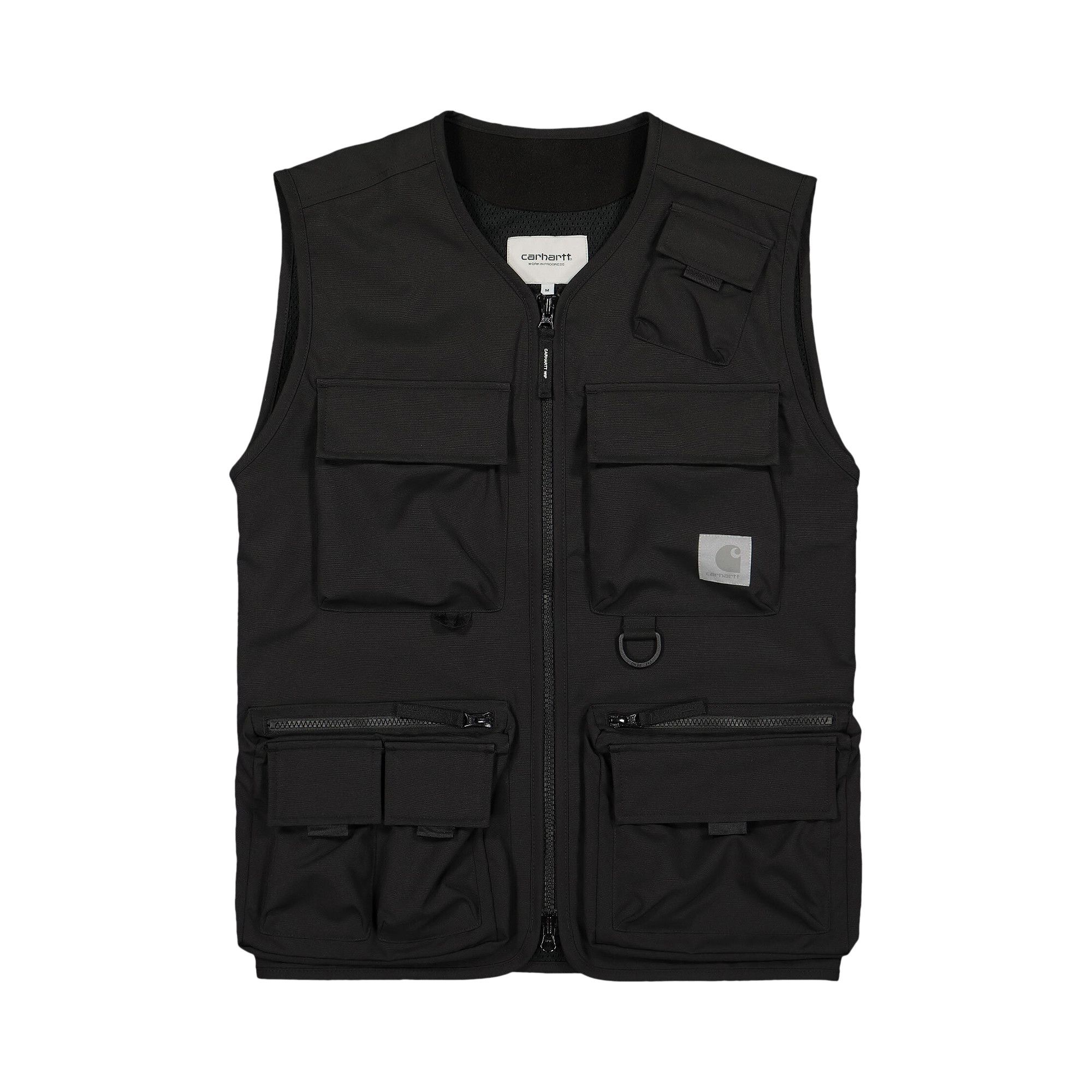 本当に信頼出来る店 WIP Carhartt Buy Elmwood GOAT | BLAC I026023 - 'Black' Vest トップス