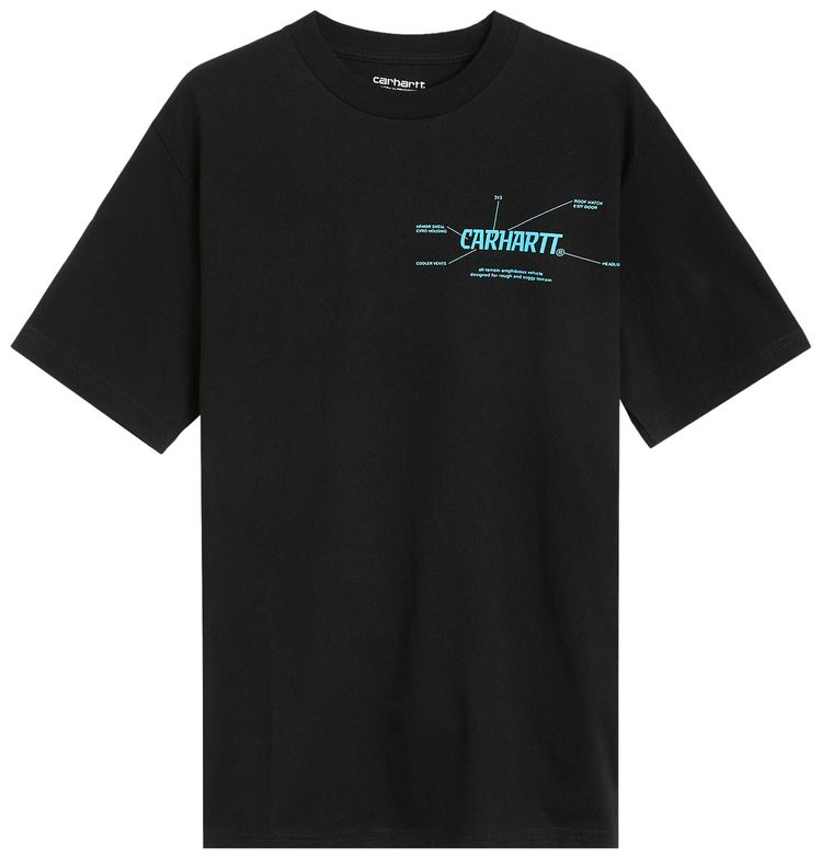 Carhartt WIP Blueprint T Shirt Black