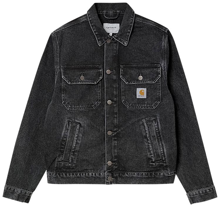 Carhartt WIP Stetson Jacket 'Stone Washed Black'