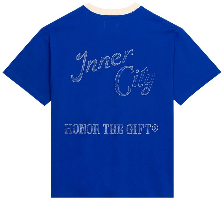 Honor The Gift Neighborhood Pocket T Shirt Light Blue