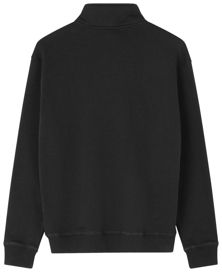 Soulland Ken Half Zip Sweatshirt Black