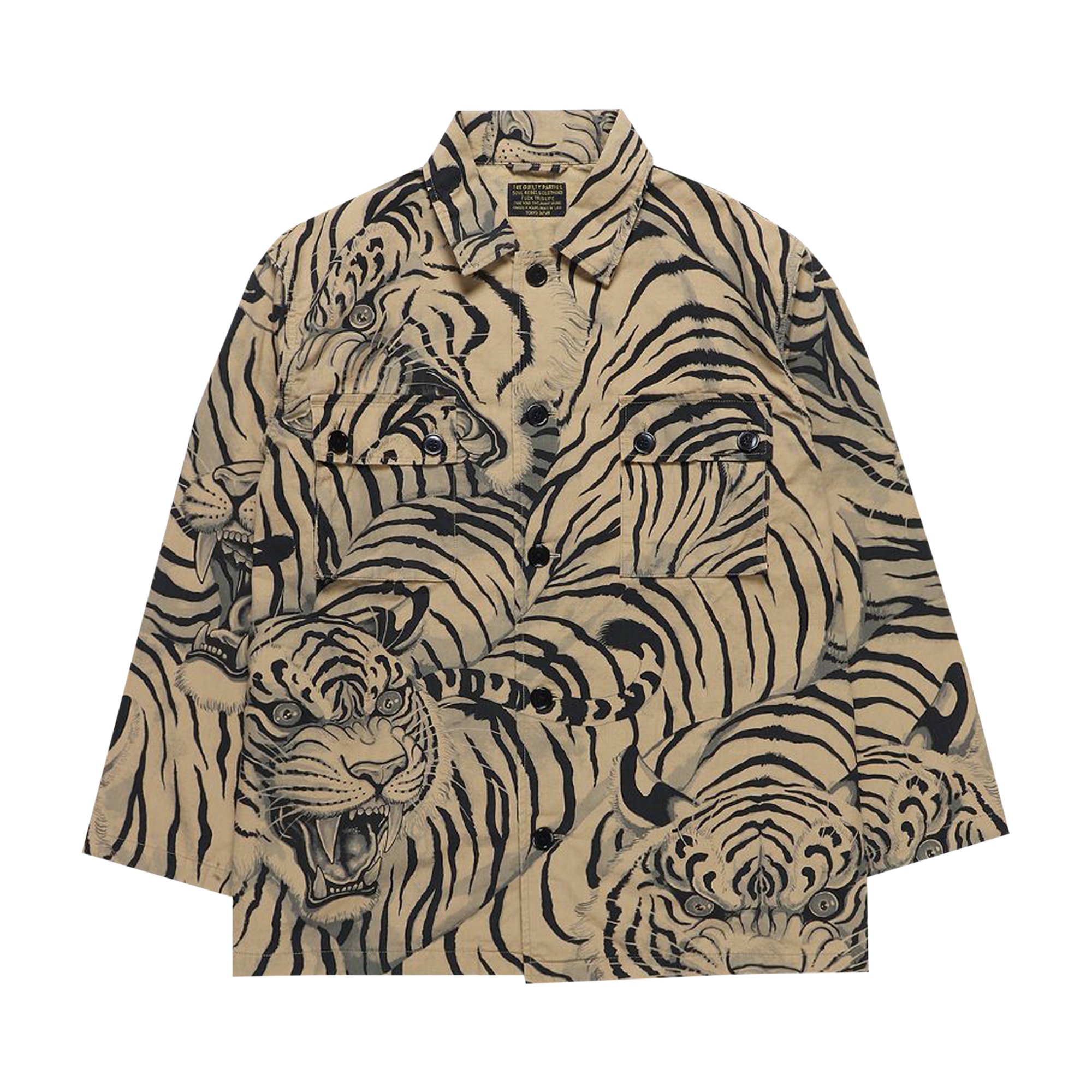 お買い物マラソン限定☆ WACKO MARIA TIM LEHI ARMY SHIRT TYPE-1