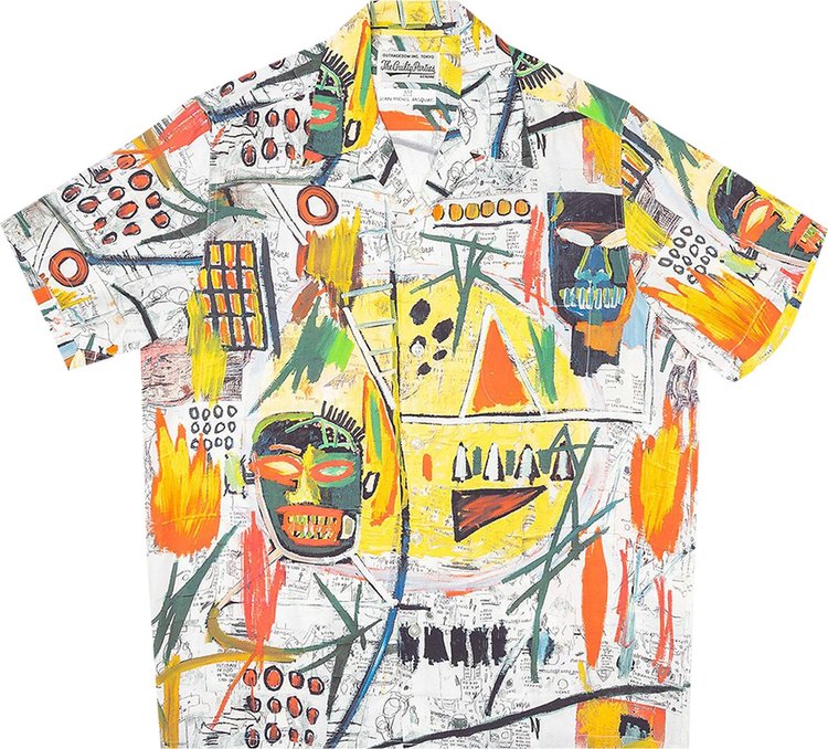 Wacko Maria The Texas Chainsaw Massacre Short-Sleeve Hawaiian Shirt (Type-2) 'Multicolor'