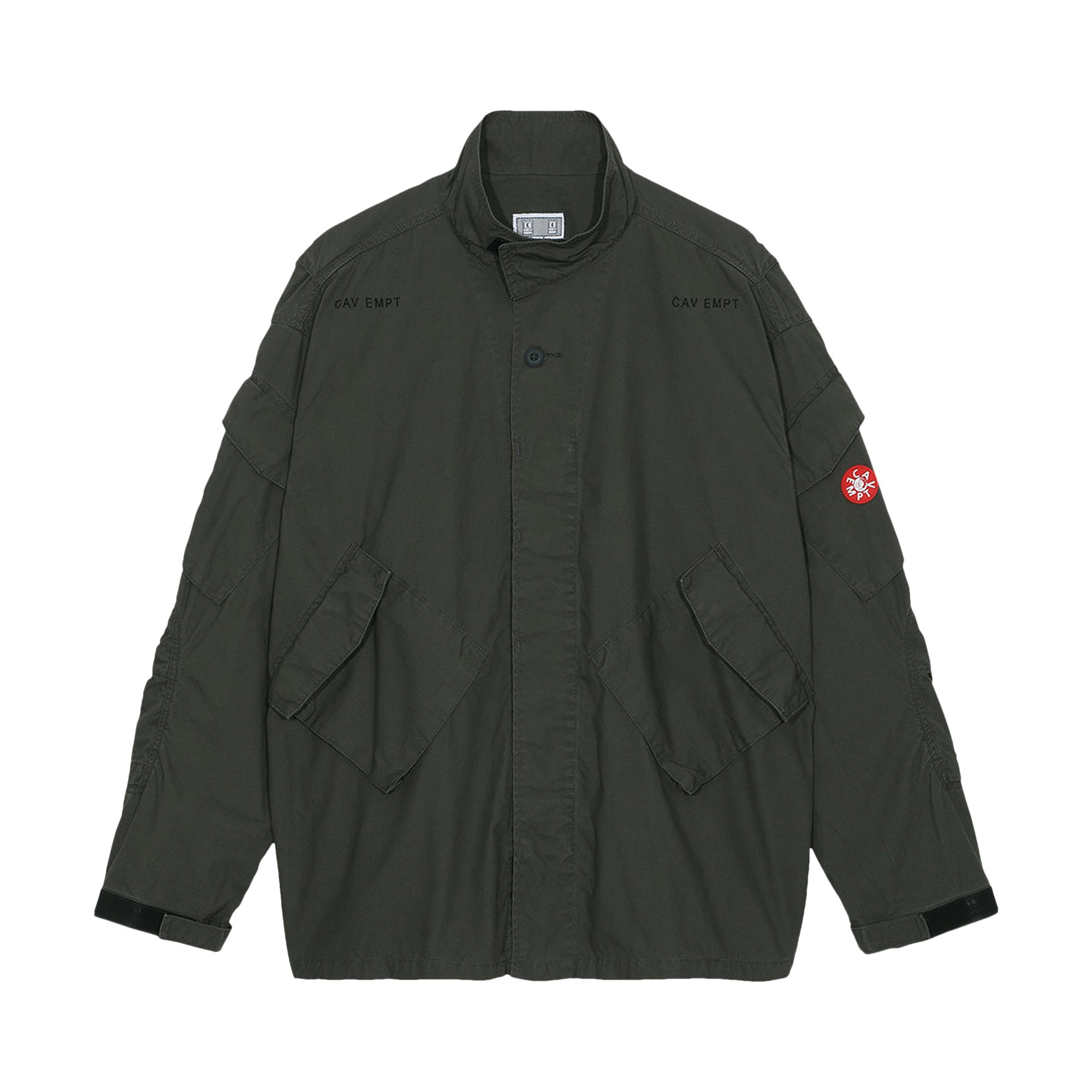 Buy Cav Empt Stand Collar BDU Jacket 'Charcoal' - CES22JK14 CHAR 