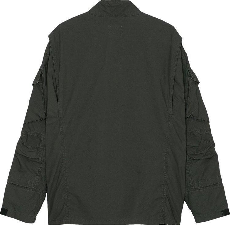 Cav Empt Stand Collar BDU Jacket Charcoal