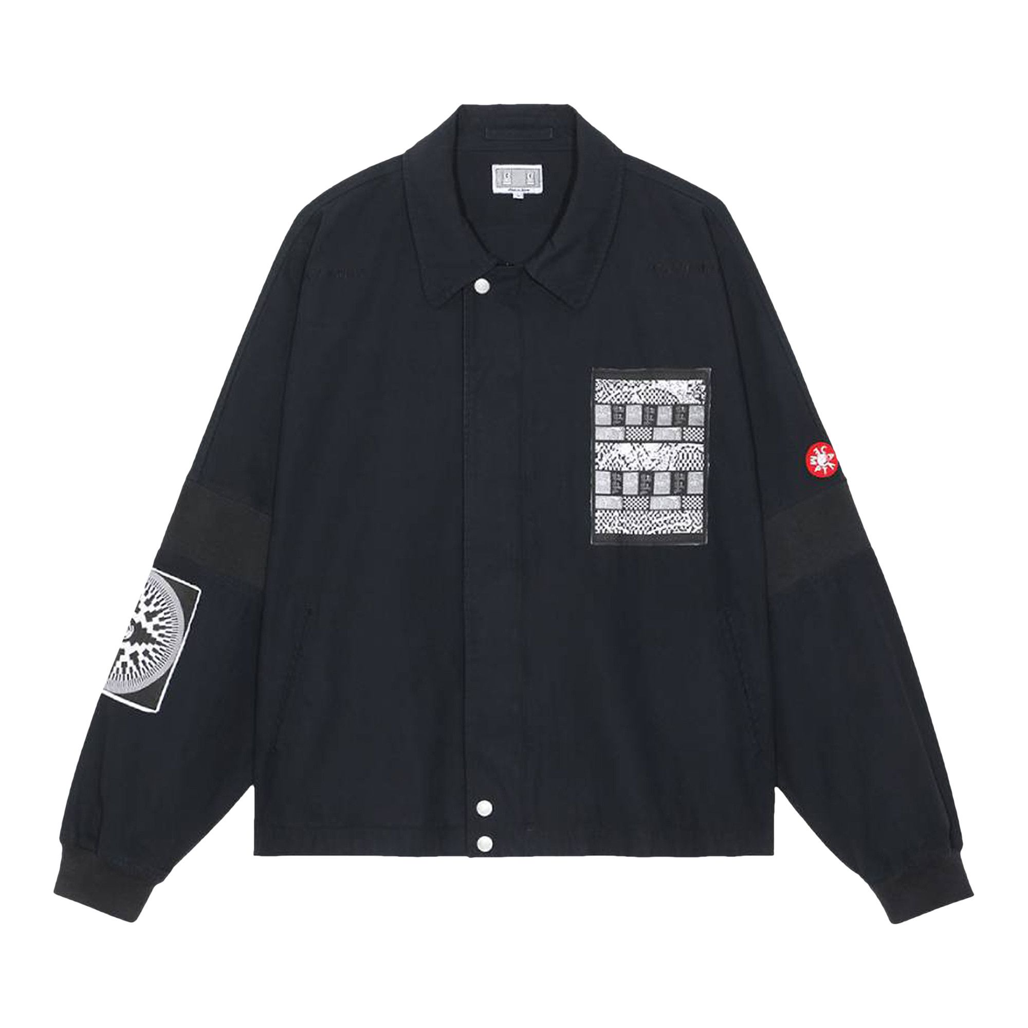Buy Cav Empt Overdye KL Patch Jacket 'Black' - CES22JK18