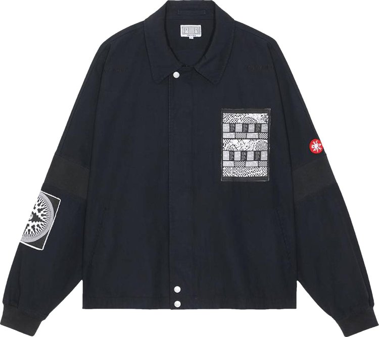 Buy Cav Empt Overdye KL Patch Jacket 'Black' - CES22JK18 BLAC | GOAT