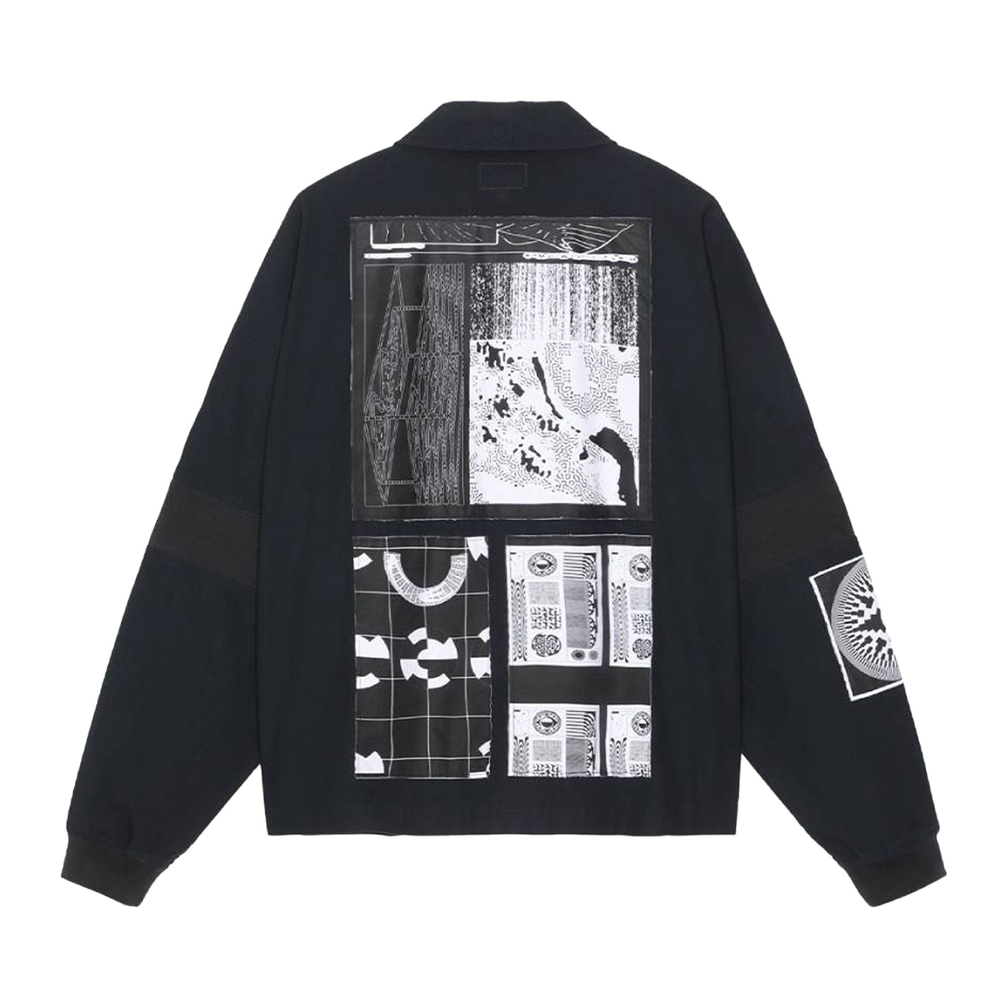 Buy Cav Empt Overdye KL Patch Jacket 'Black' - CES22JK18