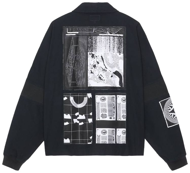Cav Empt Overdye KL Patch Jacket Black