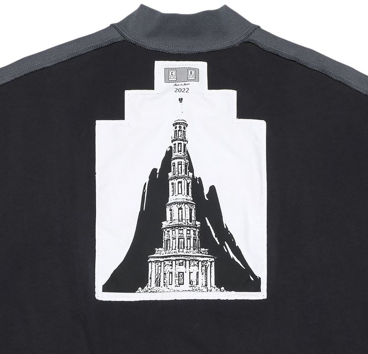 Cav Empt Rib Seam Zip Jacket Black