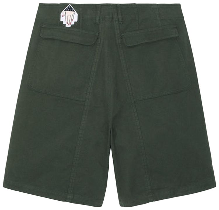Cav Empt Brushed Casual Shorts Green