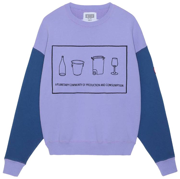 Cav Empt Container Crewneck Navy