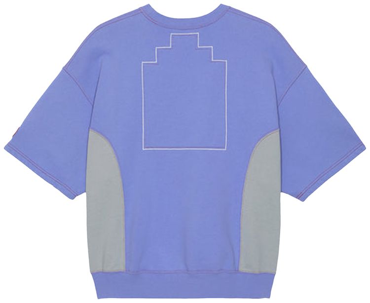 Cav Empt Side Panel Short Sleeve Crewneck Purple