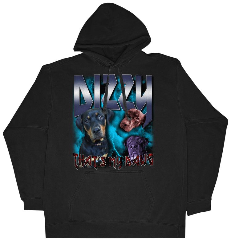 Cav Empt Dizziness Heavy Hoodie Black