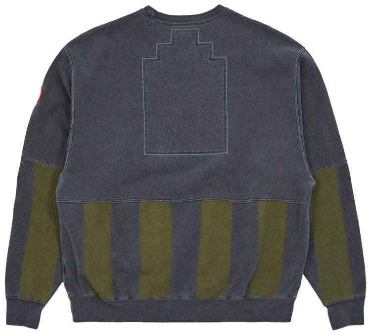 Cav Empt Overdye Crewneck Charcoal