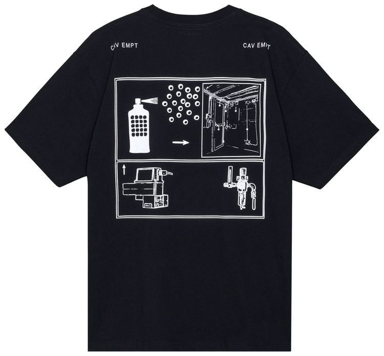 Cav Empt Sterilization T Shirt Black