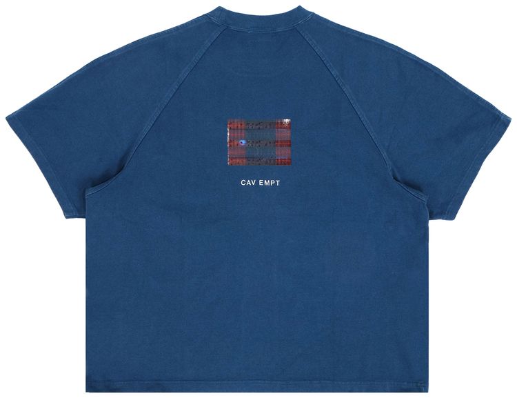 Cav Empt Overdye Raglan Heavy T Shirt Navy