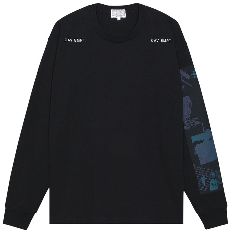 Cav Empt Reorientation Long Sleeve T Shirt Black