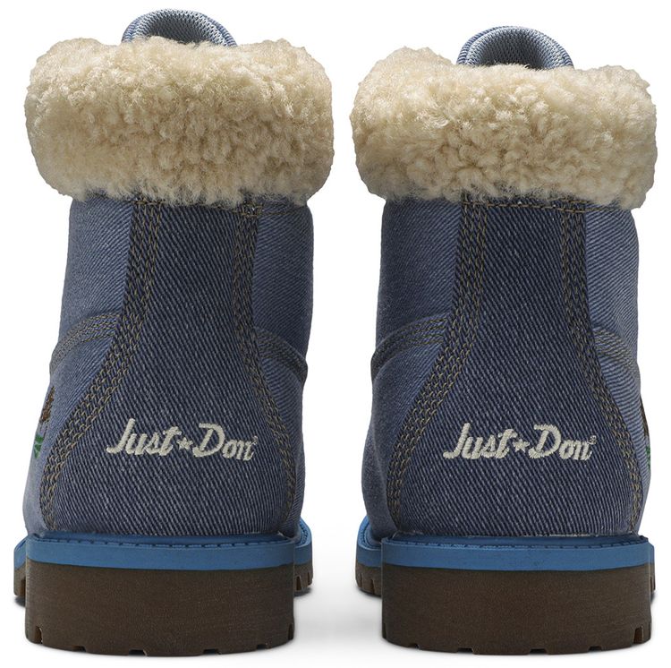 Just Don x Timberland 6 Inch Fabric Boot Junior Blue