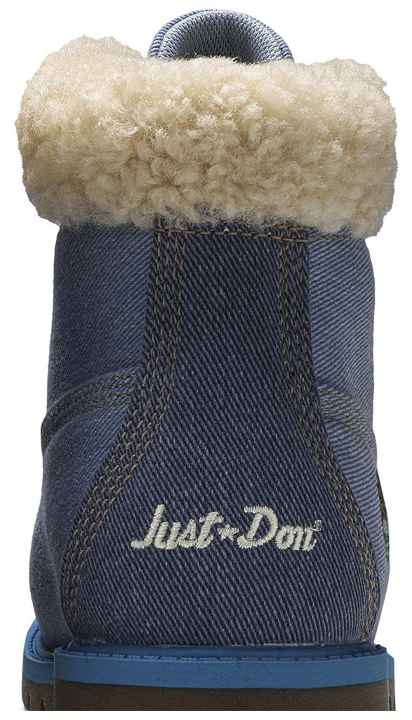 Just Don x Timberland 6 Inch Fabric Boot Junior Blue