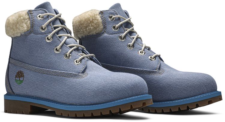 Just Don x Timberland 6 Inch Fabric Boot Junior Blue