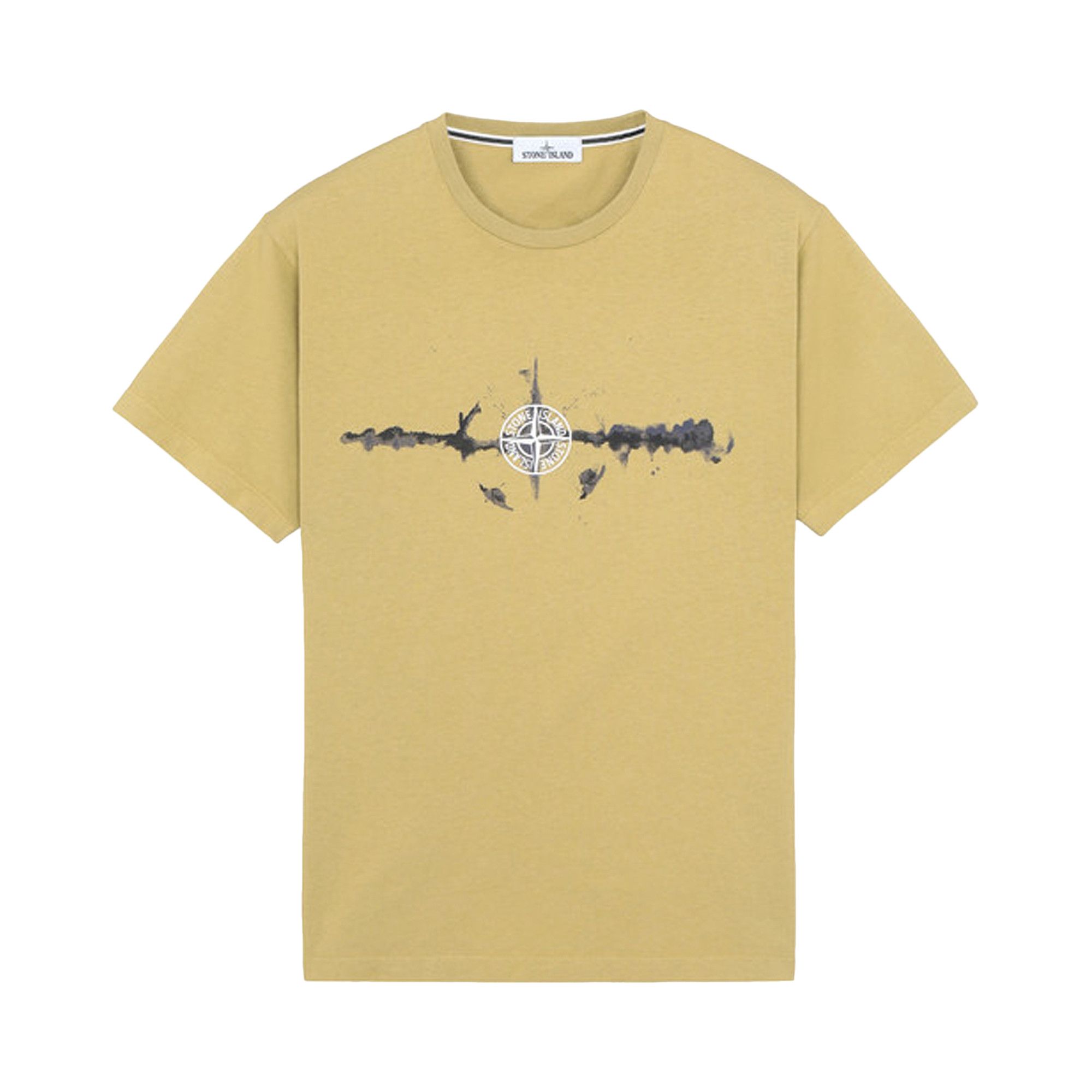 Buy Stone Island Graphic Six T Shirt Mustard 71152NS85 V0034 GOAT
