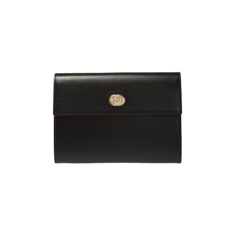 Gucci Clutch With Logo Black