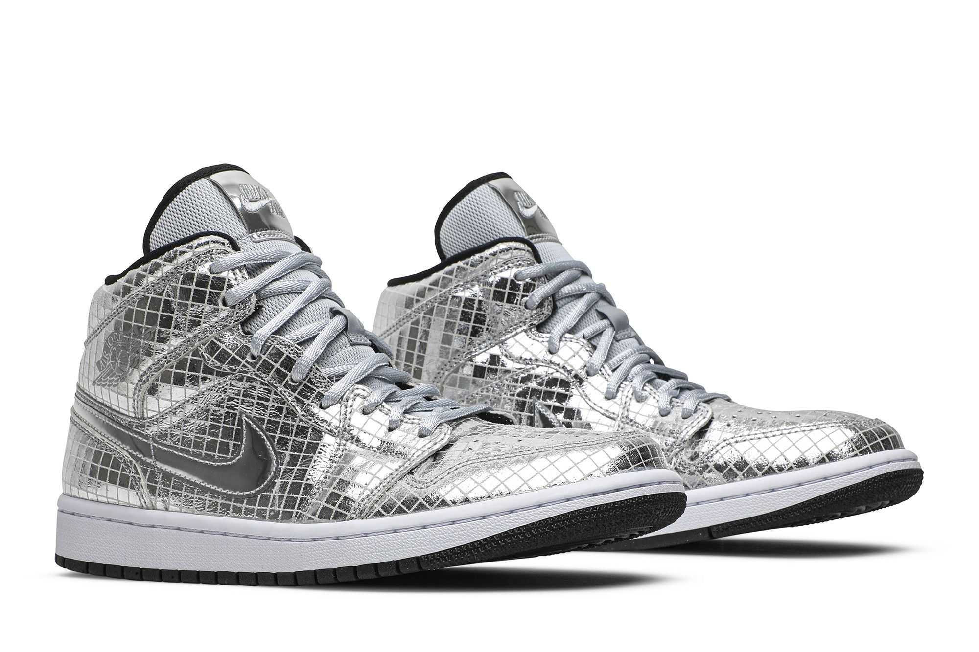disco ball jordan 1 mid