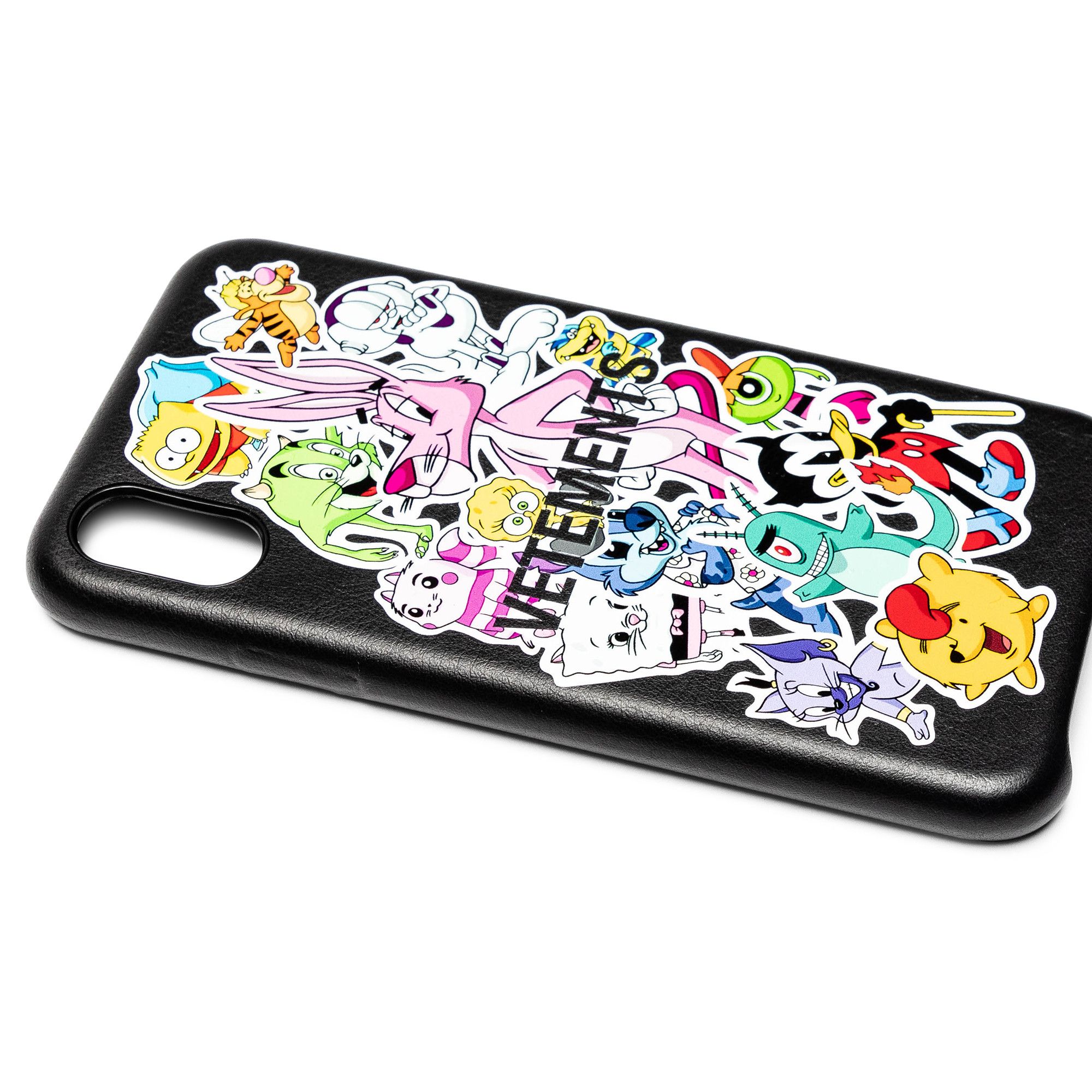 Buy Vetements Monsters Stickers iPhone XS Case 'Black