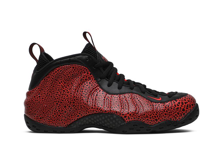 Air Foamposite Black/Total Crimson/Bright Crimson