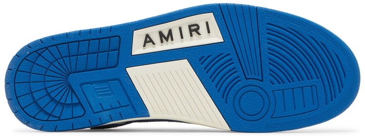 Amiri Skel Top Low White Blue