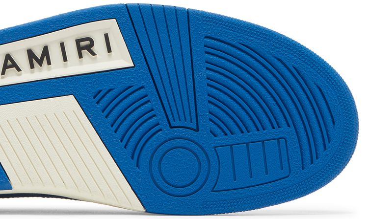 Amiri Skel Top Low White Blue