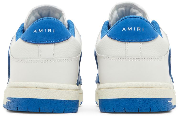 Amiri Skel Top Low White Blue