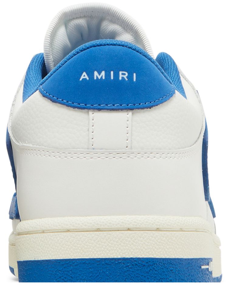 Amiri Skel Top Low White Blue