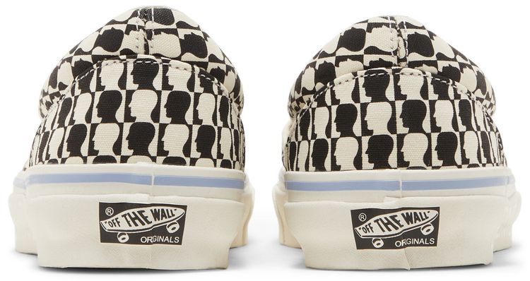 Brain Dead x Vans OG Classic Slip On LX Black White Checkerboard