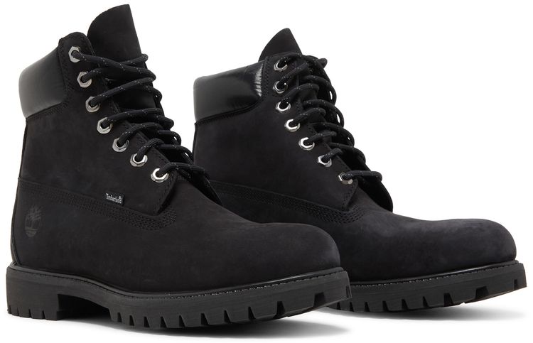 Timberland 6 Inch Premium Boot Black Nubuck