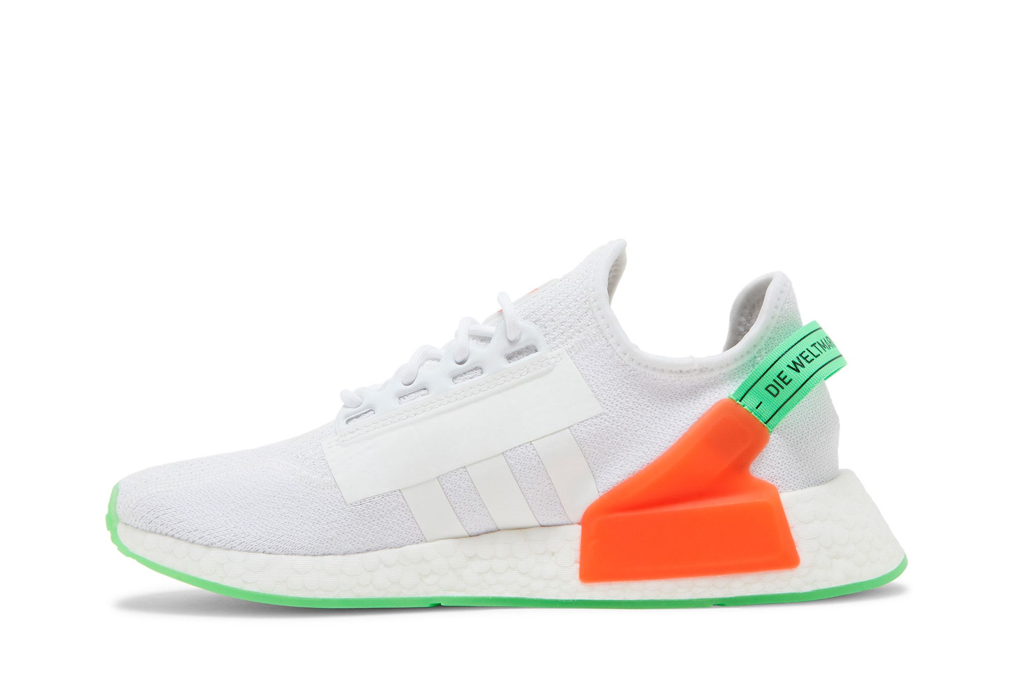 Size 10.5 NMD R1 V2 Glow In The Dark White Sonic Ink