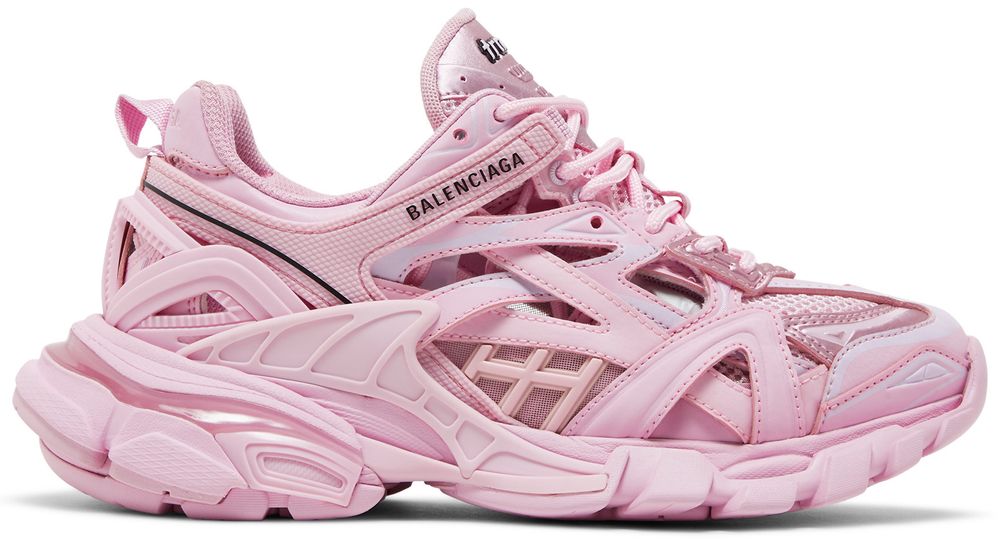 pink balenciaga track sneakers