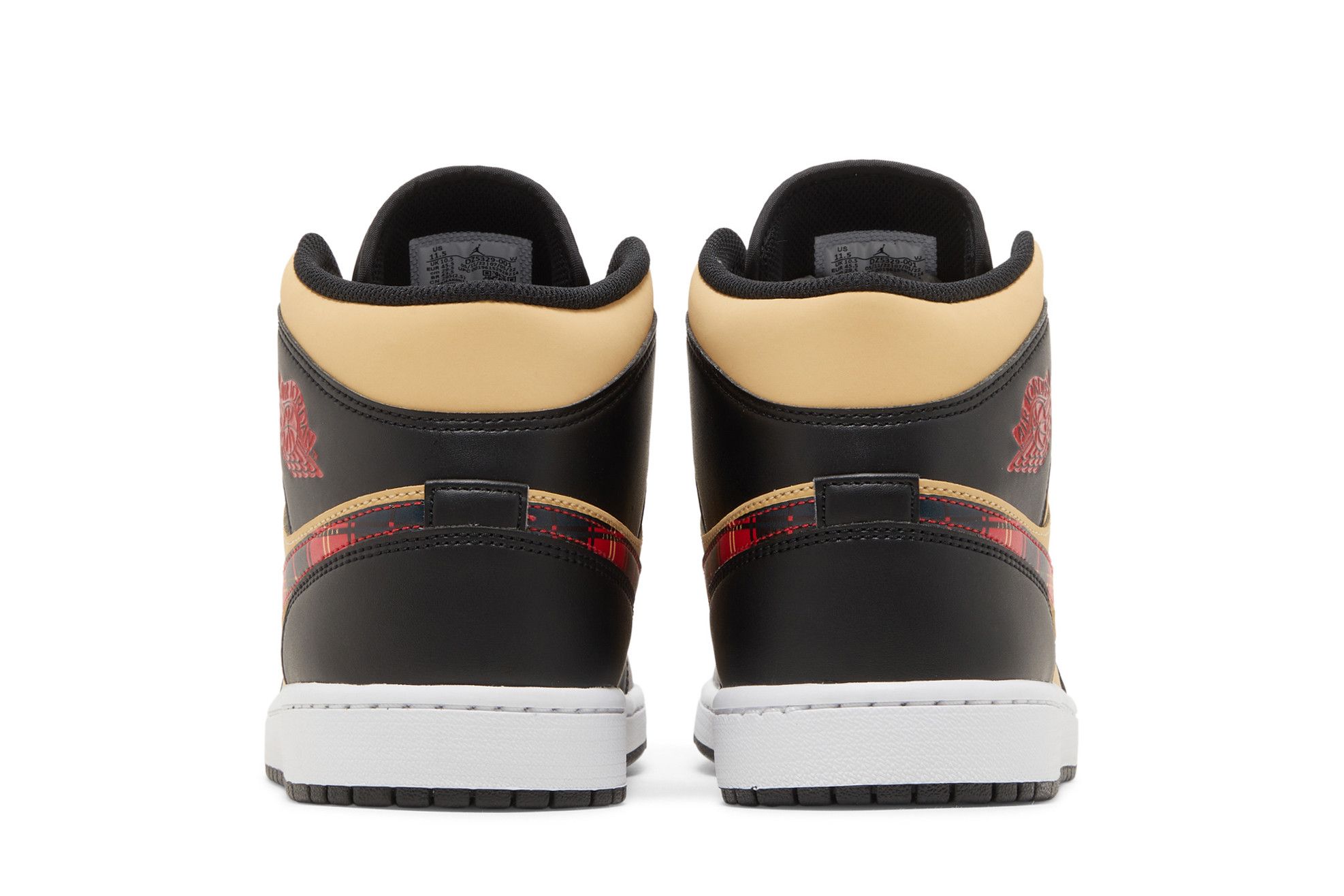 Air Jordan 1 Mid “Tartan Swoosh” DZ5329-001 | SneakerNews.com