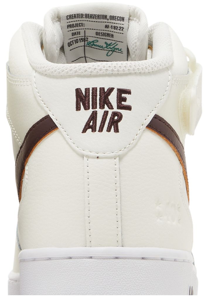Nike Air Force 1 Mid 07 LV8 40th Anniversary   Sail Brown Basalt